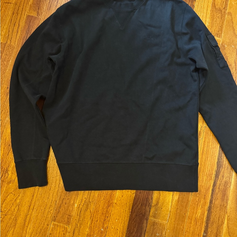 A-COLD-WALL* Black Essential Crewneck Sweater